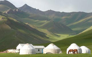 Grünes Kirgistan