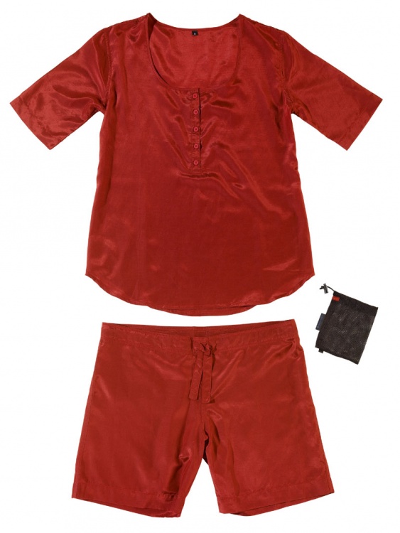 Cocoon Womens Adventure Nightwear Shirt und Short Cocoon Womens Adventure Nightwear Shirt und Short Farbe / color: raspberry ()