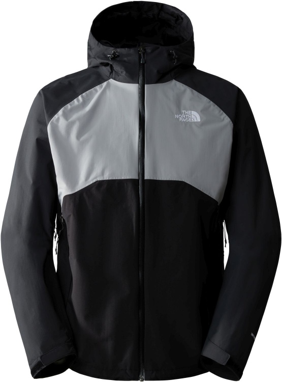 The North Face Mens Stratos Jacket The North Face Mens Stratos Jacket Farbe / color: TNF blk/mld gry/asphlt gry ()