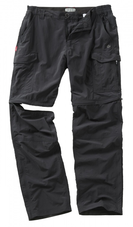 Craghoppers NosiLife Convertible Trousers Craghoppers NosiLife Convertible Trousers Farbe / color: black pepper ()