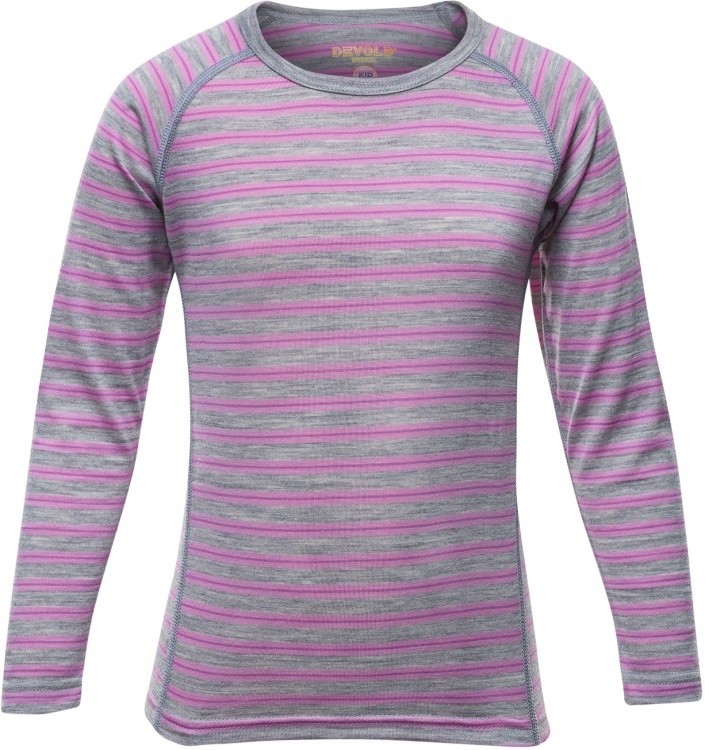 Devold Breeze Kid Shirt Devold Breeze Kid Shirt Farbe / color: peony stripes ()