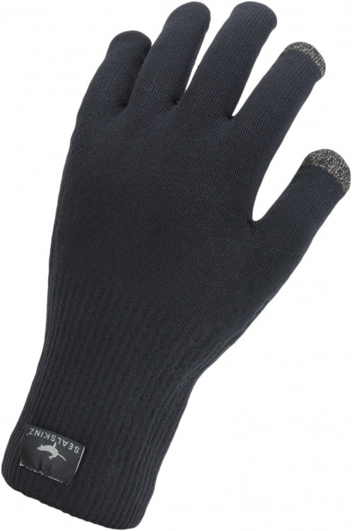 Sealskinz Waterproof All Weather Ultra Grip Knitted Glove Sealskinz Waterproof All Weather Ultra Grip Knitted Glove Farbe / color: black ()