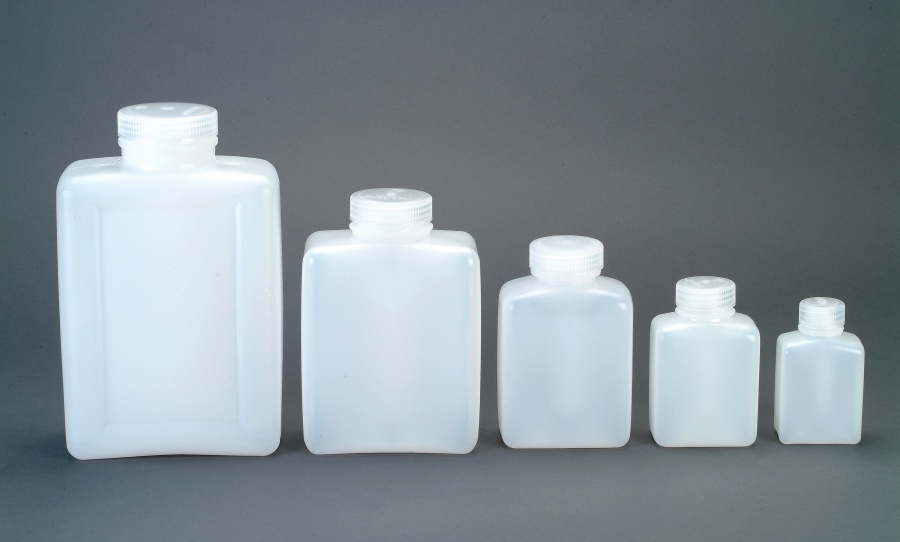 Nalgene Weithalsflaschen, rechteckig Nalgene Weithalsflaschen, rechteckig Farbe / color: transparent ()