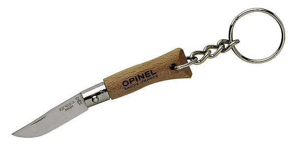 Opinel Messer mit Anhänger Opinel Messer mit Anhänger Farbe / color: buche ()