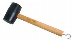 rubber mallet with with peg remover