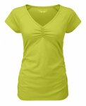 Royal Robbins Essential Ruched S/S V-Neck Women