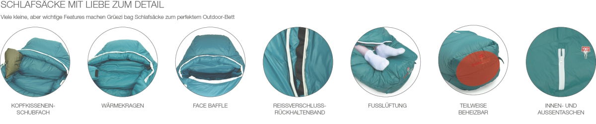 Schlafsack Features