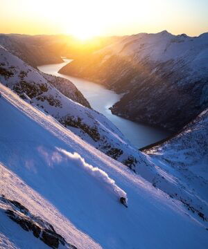 Bergans im Schnee Bergans im Schnee