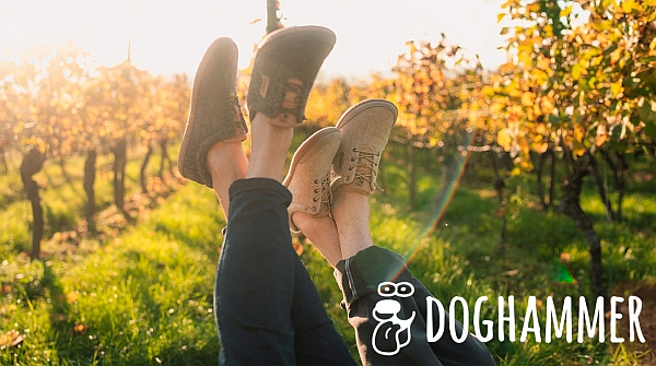 Nachhaltige Barfußschuhe aus Wolle von Doghammer