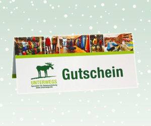 Unterwegs Geschenkgutschein