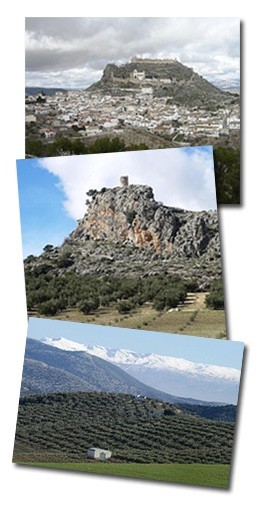 Blick auf die Sierra Nevada