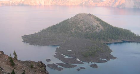 Crater Lake in Oregon