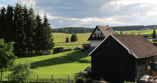 Ausblick aus unserer Pension