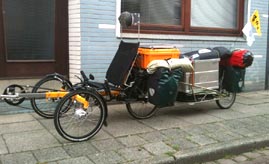 Mein Trike ist abfahrbereit