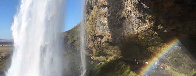 Wasserfall Skogafoss