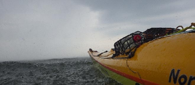 Gewitterfront auf der Ostsee