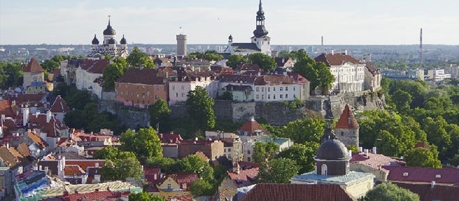 Estlands Hauptstadt Tallinn