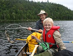 Kanutour in Kanada mit der ganzen Familie