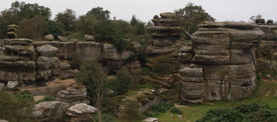 Brimham Rocks in England