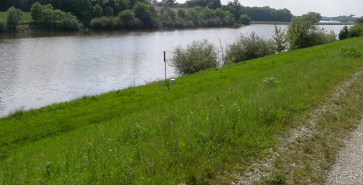 An der Donau entlang