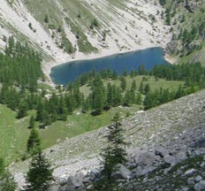 Lago Visaisa im Piemont