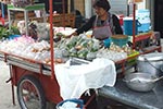 Nordthailand - Bananenblüte mit Reis