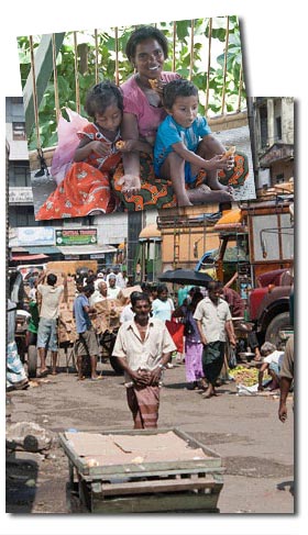 Markt in Colombo