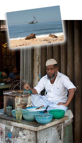 Der erste Tag auf Sri Lanka