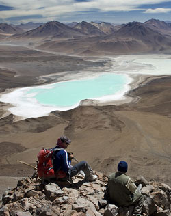 Laguna Verde in Bolivien