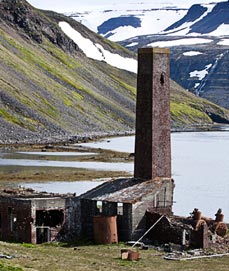 Die alte Walfabrik auf Hornstrandir