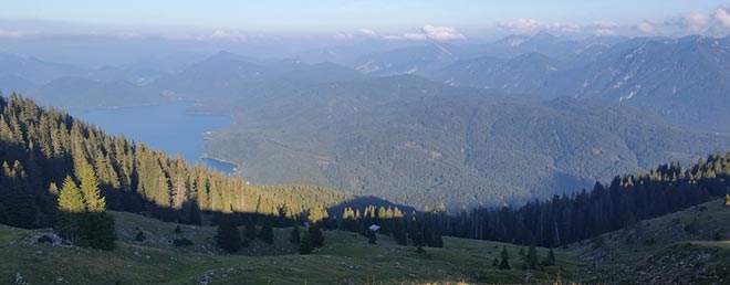 Ausblick vom Simetsberg