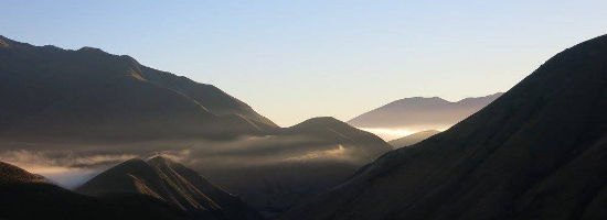 Berglandschaft in Neuseeland