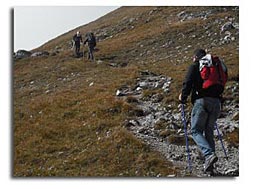 Aufstieg zum Falschen Kogel