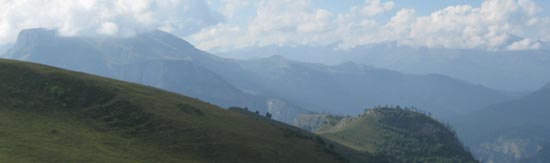 Fernblick bei schönem Wetter