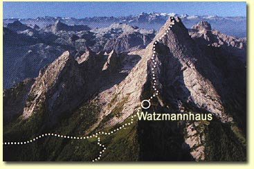 Strecke zum Watzmannhaus