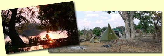 Unser Campingplatz in freier Natur