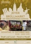 Brüllmarkt in Jever mit verkaufsoffenem Sonntag