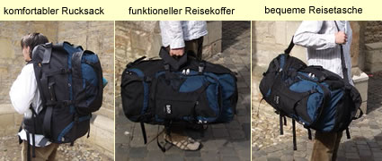 BACH Overland Rucksack Koffer Reisetasche