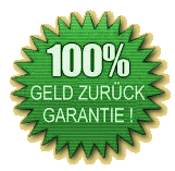 100% Geld zurück Garantie
