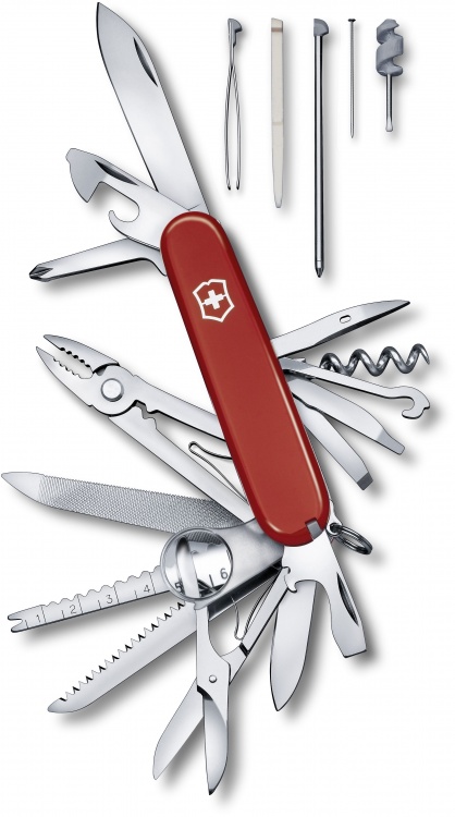 Victorinox Offiziersmesser, SwissChamp Victorinox Offiziersmesser, SwissChamp Farbe / color: rot ()