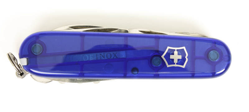 Victorinox Offiziersmesser, Climber Victorinox Offiziersmesser, Climber Farbe / color: blau transparent ()