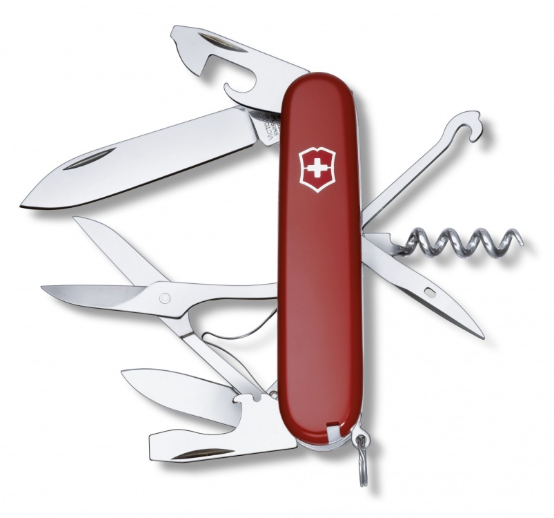 Victorinox Offiziersmesser, Climber Victorinox Offiziersmesser, Climber Farbe / color: rot ()