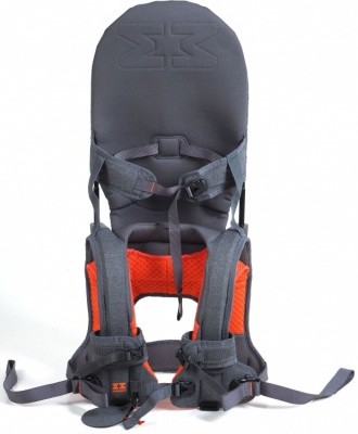 MiniMeis Schultertrage G4 grau/orange MMG403
