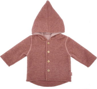 maximo GOTS Wollfleece Baby Jacke rose - Größe 50/56 Kinder 59000149900