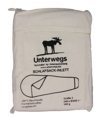 Unterwegs Innenschlafsack, Mumie, Baumwolle Unterwegs Innenschlafsack, Mumie, Baumwolle Packsack / Stuffsack () Unterwegs Innenschlafsack, Mumie, Baumwolle Unterwegs Innenschlafsack, Mumie, Baumwolle Packsack / Stuffsack ()