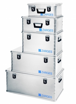 Zarges Zarges Box silber - Größe 135 Liter 408630