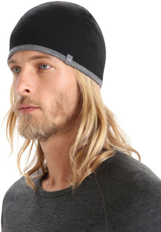 Icebreaker Pocket Hat Icebreaker Pocket Hat Farbe / color: black/gritstone ()