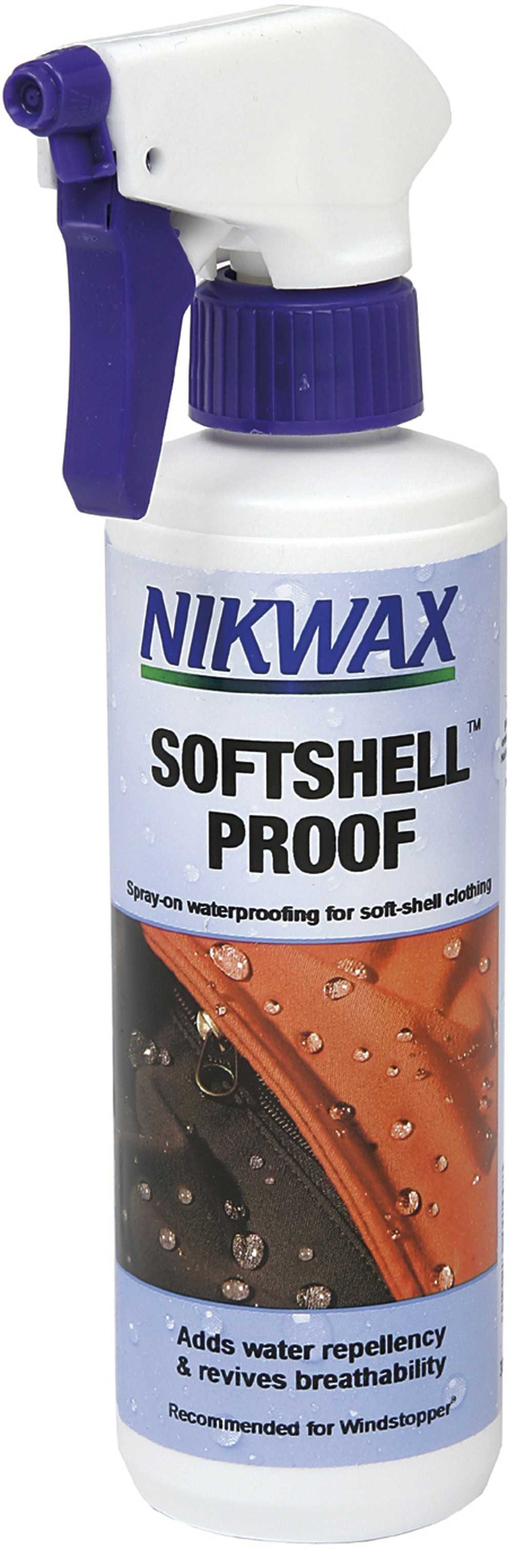 Nikwax Softshell Proof, Spray Nikwax Softshell Proof, Spray () Nikwax Softshell Proof, Spray Nikwax Softshell Proof, Spray ()