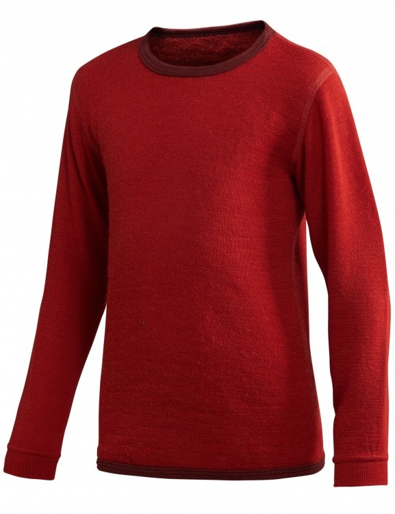 Woolpower Kids Crewneck 200 Woolpower Kids Crewneck 200 Farbe / color: autumn red ()