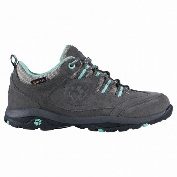 Jack Wolfskin Girls Nature Pass Texapore Jack Wolfskin Girls Nature Pass Texapore Farbe / color: tarmac grey () Jack Wolfskin Girls Nature Pass Texapore Jack Wolfskin Girls Nature Pass Texapore Farbe / color: tarmac grey ()